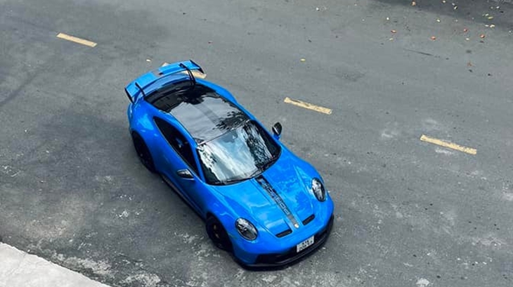 Hình ảnh xe đua đường phố Porsche 911 GT3 thế hệ 992 của Cường Hình ảnh xe đua đường phố Porsche 911 GT3 thế hệ 992 của Cường Đô-la được Đàm Thu Trang chia sẻ