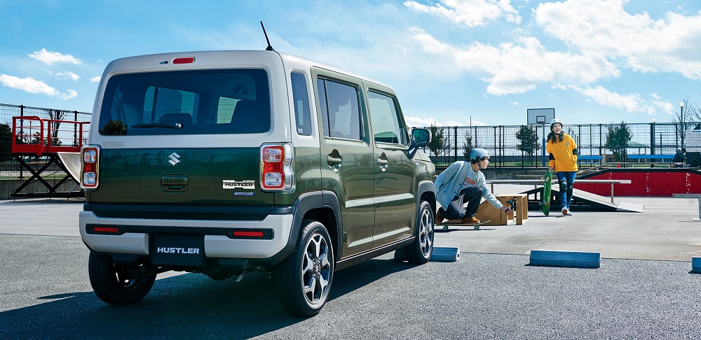 Suzuki Hustler 2023 là xe hộp diêm mang phong cách SUV