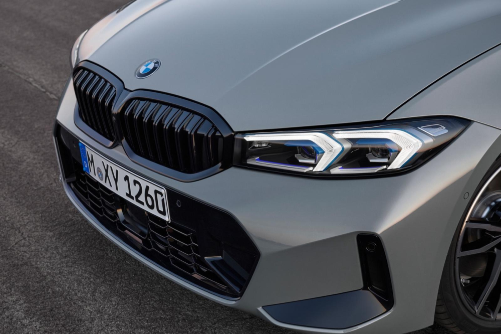 Đèn pha mới của BMW 3-Series 2023