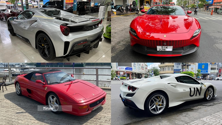 Còn đây là 4 trong 6 chiếc siêu xe Ferrari mới được đại gia Trung Nguyên mua trong năm 2022 này Còn đây là 4 trong 6 chiếc siêu xe Ferrari mới được đại gia Trung Nguyên mua trong năm 2022 này