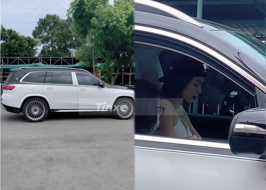 Hồ Ngọc Hà cầm lái chiếc xe SUV có ngoại hình giống với Mercedes-Maybach GLS 600 Hồ Ngọc Hà cầm lái chiếc xe SUV có ngoại hình giống với Mercedes-Maybach GLS 600
