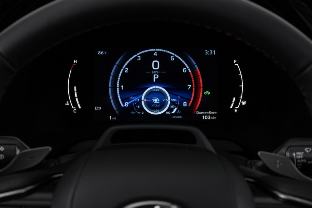 Bảng đồng hồ kỹ thuật số của Lexus RX 2023