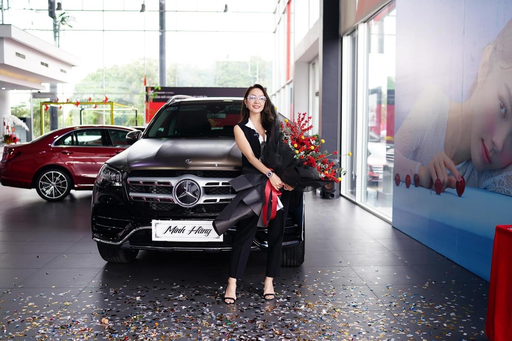 Minh Hằng tậu Mercedes-Benz GLS 450 2021 có giá 5 tỷ đồng vào năm ngoái Minh Hằng tậu Mercedes-Benz GLS 450 2021 có giá 5 tỷ đồng vào năm ngoái