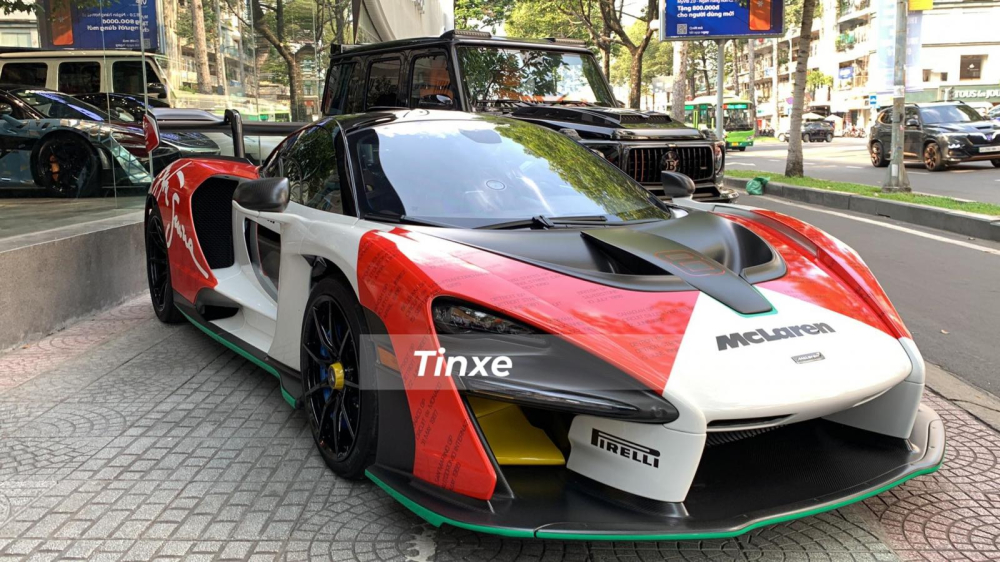 Lộ ảnh siêu phẩm McLaren Senna thứ 2 tại Việt Nam xuất hiện trên đường phố Sài thành Lộ ảnh siêu phẩm McLaren Senna thứ 2 tại Việt Nam xuất hiện trên đường phố Sài thành