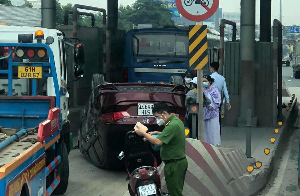 Hiện trường vụ tai nạn Hiện trường vụ tai nạn