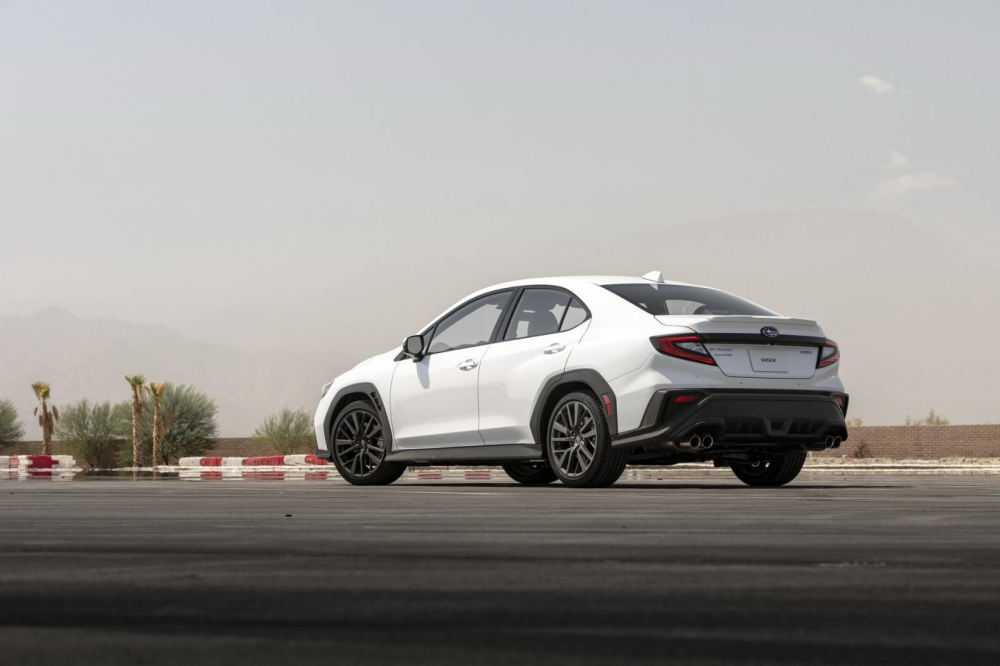 Thiết kế đuôi sau của Subaru WRX 2022. Thiết kế đuôi sau của Subaru WRX 2022.