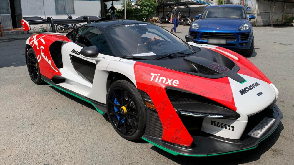Đổi phương pháp chơi, Đặng Lê Nguyên Vũ tậu siêu xe hypercar McLaren Senna mới ra biển số CV