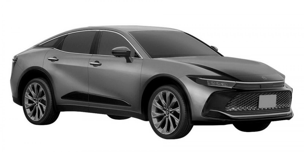 Phiên bản gầm cao của Toyota Crown 2023 rò rỉ ảnh nóng, thiết kế như SUV lai Coupe