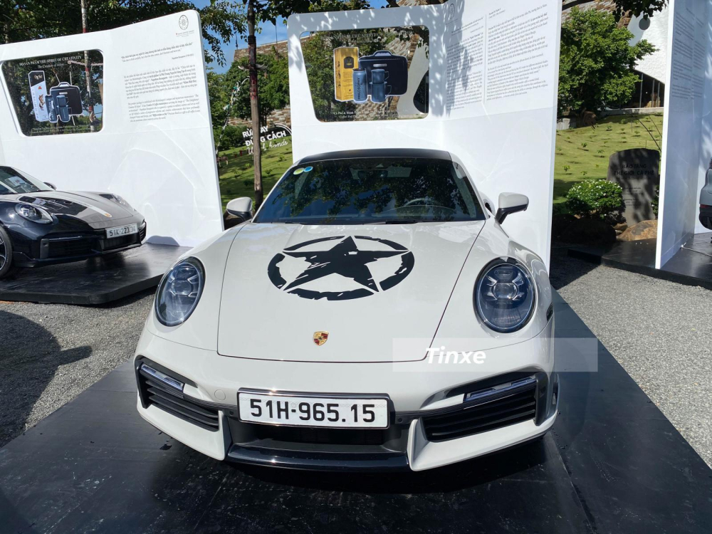 911 Turbo S 992 của đại gia sở hữu bộ sưu tập xe Porsche lớn nhất Việt Nam lần đầu lộ diện