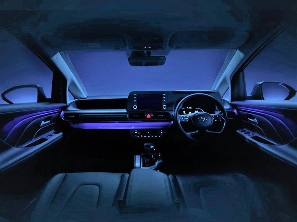 Hình ảnh nội thất của Stargazer 2022 do hãng Hyundai tung ra