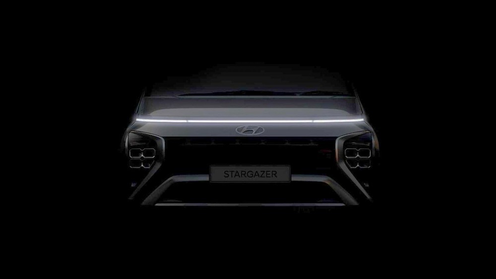 Thiết kế đầu xe của Hyundai Stargazer 2022