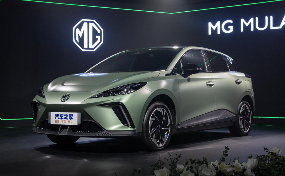 Thiết kế đầu xe của MG Mulan 2022