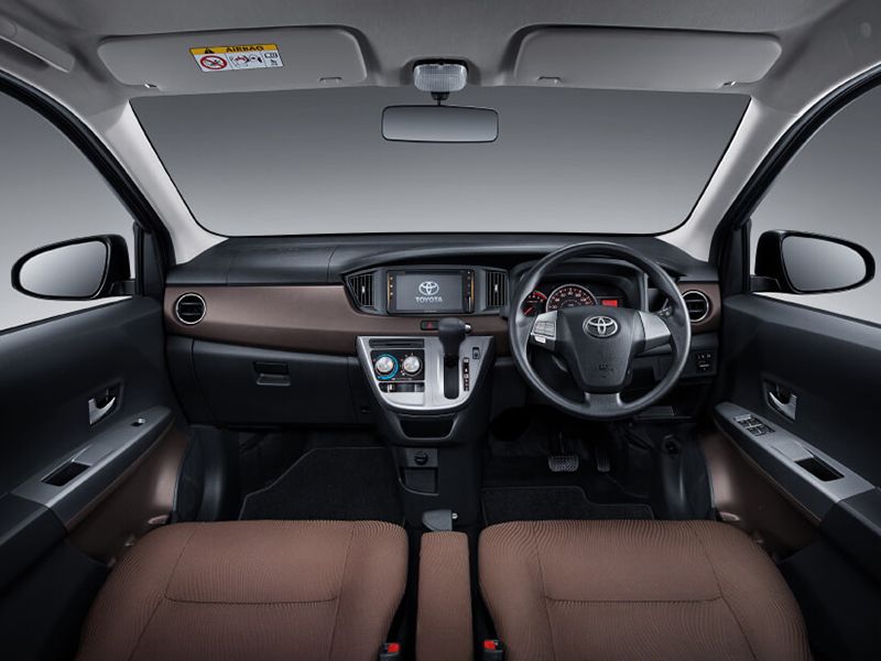 Nội thất của Toyota Calya 2022 chỉ có màu mới