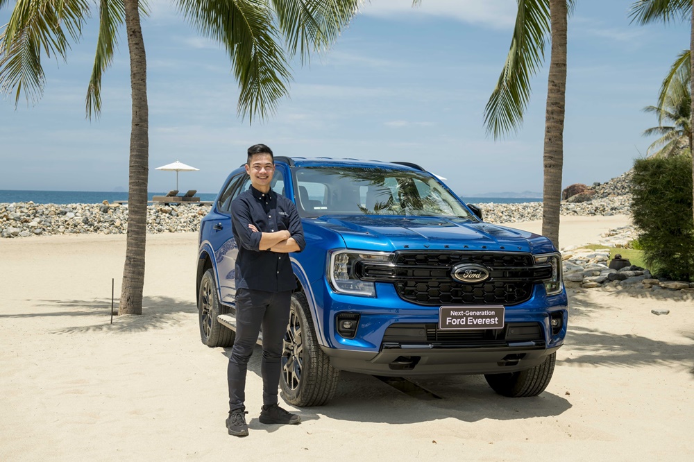 Max Tran - Thiết kế trưởng ngoại thất của Ford Everest. Max Tran - Thiết kế trưởng ngoại thất của Ford Everest.