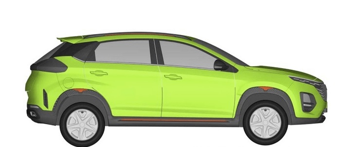 Chery Tiggo 3x nhìn từ bên sườn Chery Tiggo 3x nhìn từ bên sườn