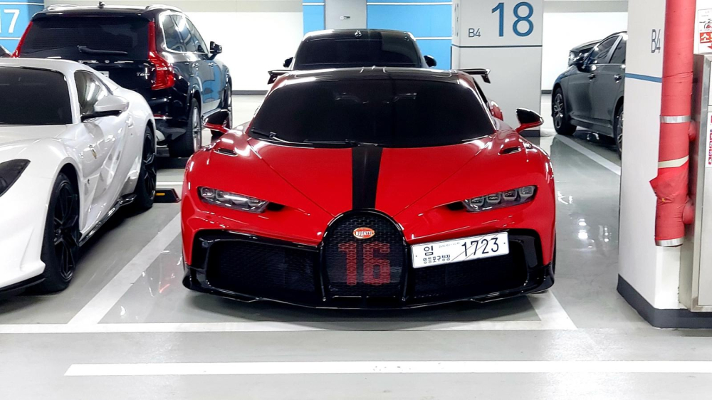 Bugatti Chiron Pur Sport của đại gia Hàn Quốc Bugatti Chiron Pur Sport của đại gia Hàn Quốc