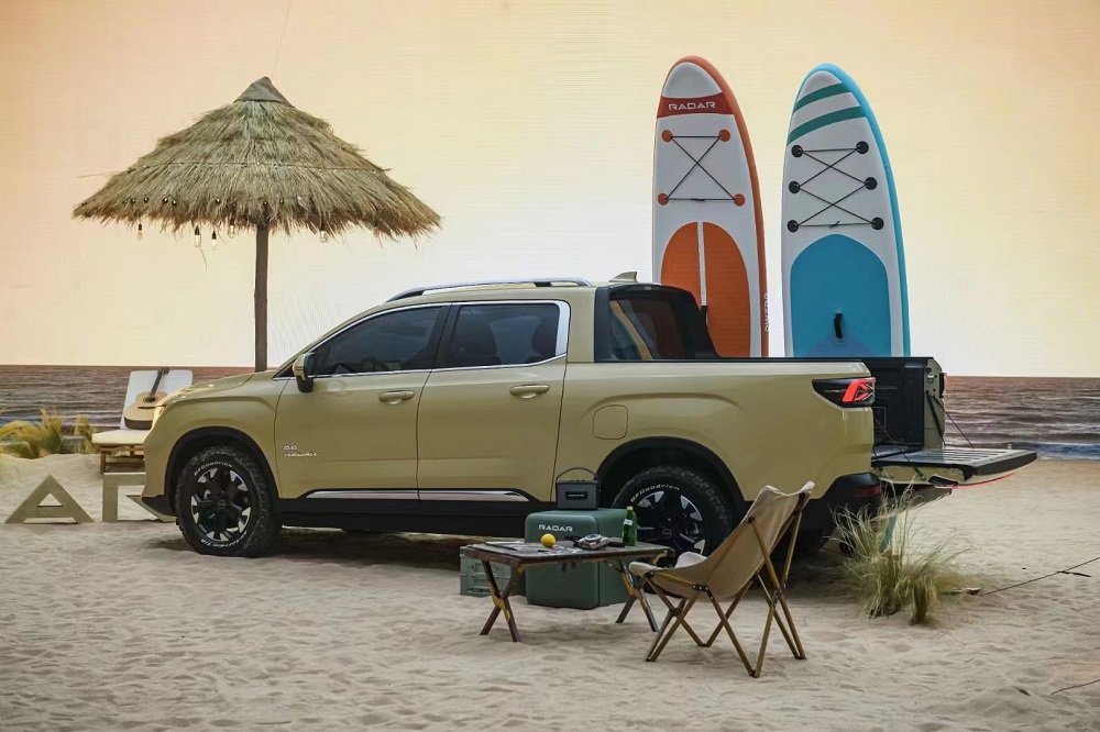 Vén màn Radar RD6 - xe bán tải điện với kích thước như Ford Ranger Vén màn Radar RD6 - xe bán tải điện với kích thước như Ford Ranger