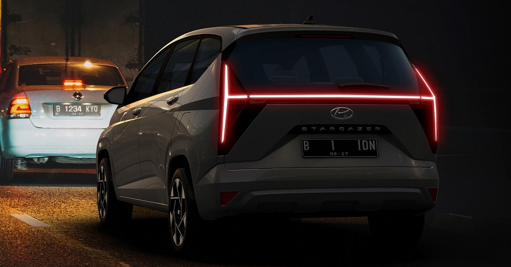 Hệ thống đèn LED phía sau của Hyundai Stargazer 2022 Hệ thống đèn LED phía sau của Hyundai Stargazer 2022