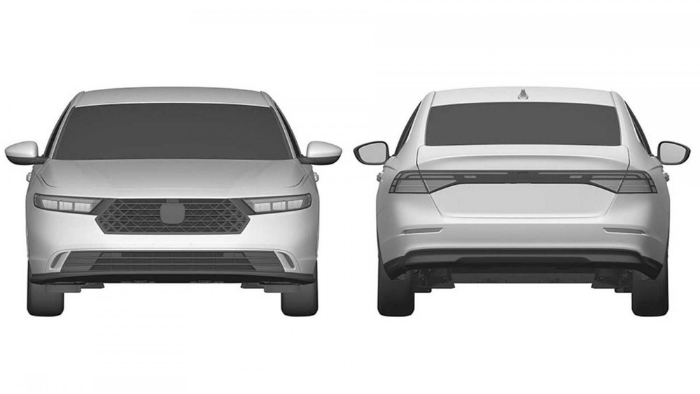 Hình ảnh đăng ký bảo hộ kiểu dáng của Honda Accord thế hệ thứ 11 Hình ảnh đăng ký bảo hộ kiểu dáng của Honda Accord thế hệ thứ 11
