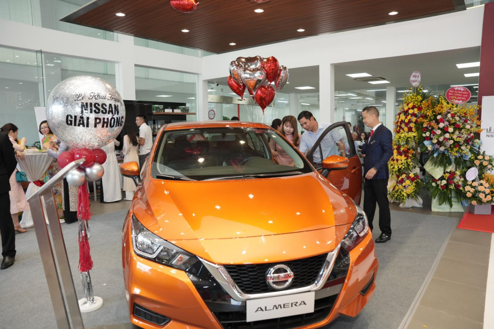 Những mẫu xe mới nhất của Nissan tại Việt Nam sẽ được trưng bày tại Nissan Giải Phóng.