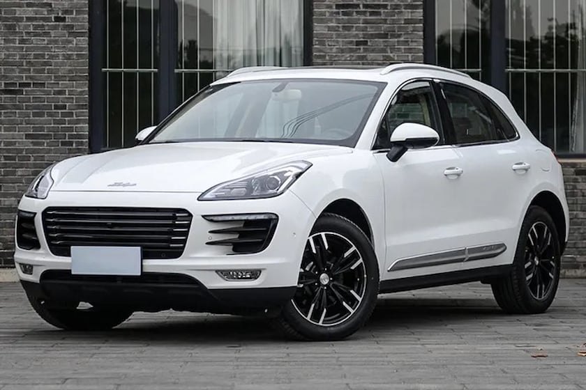 Zotye SR8 là bản sao chép của Porsche Macan Zotye SR8 là bản sao chép của Porsche Macan