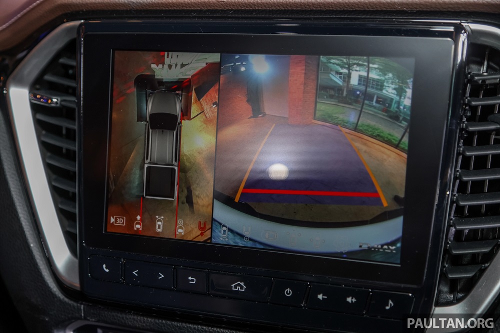 Isuzu D-Max X-Terrain 2022 có thêm camera 360 độ mới