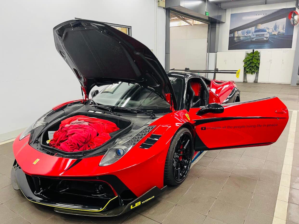 Ferrari 458 Italia độ LB-Silhouette Works độc nhất Việt Nam tái xuất