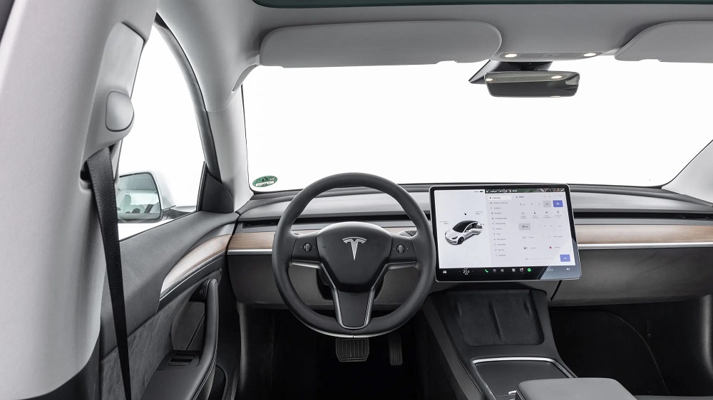 Nội thất của Tesla Model 3