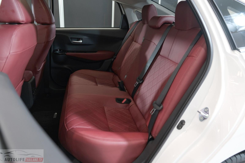 Ghế sau của Toyota Vios Premium Luxury 2023