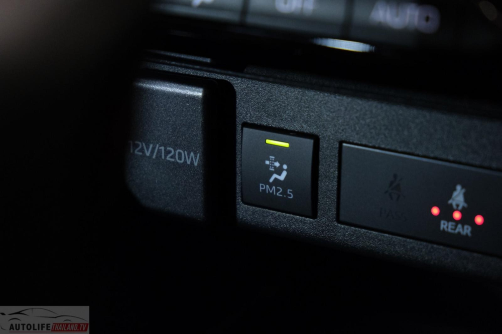 Toyota Vios Premium Luxury 2023 có hệ thống lọc không khí PM2.5