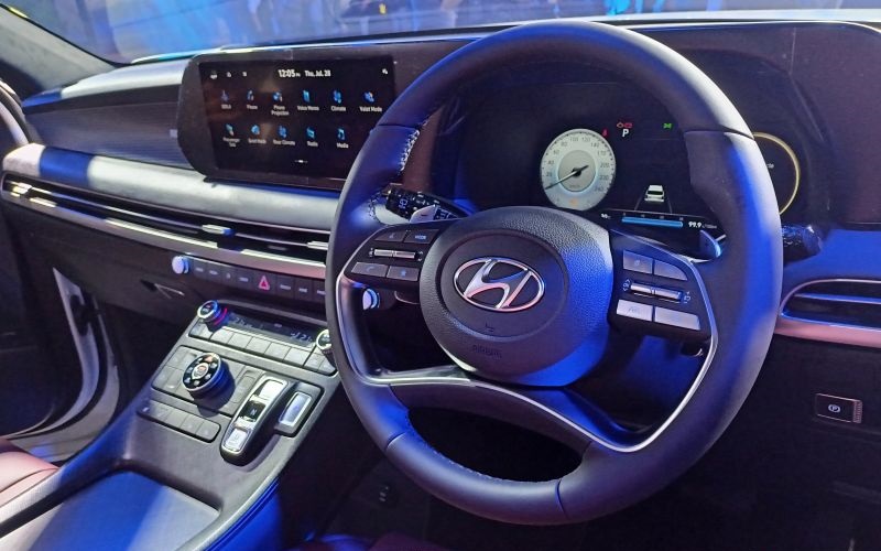 Bản cao cấp của Hyundai Palisade 2023 sẽ có 2 màn hình 12,3 inch