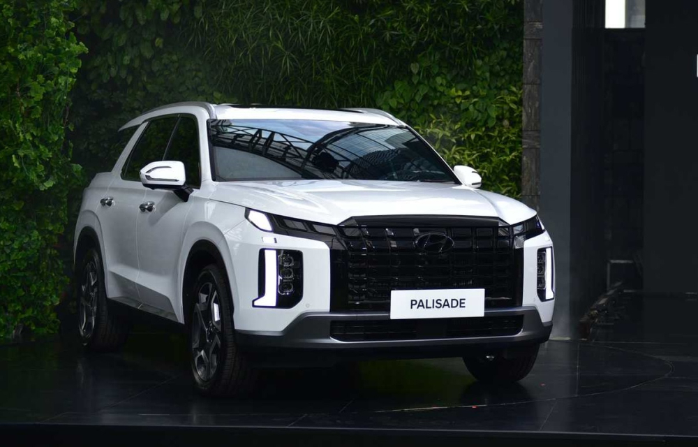 Cận cảnh thiết kế đầu xe của Hyundai Palisade 2023