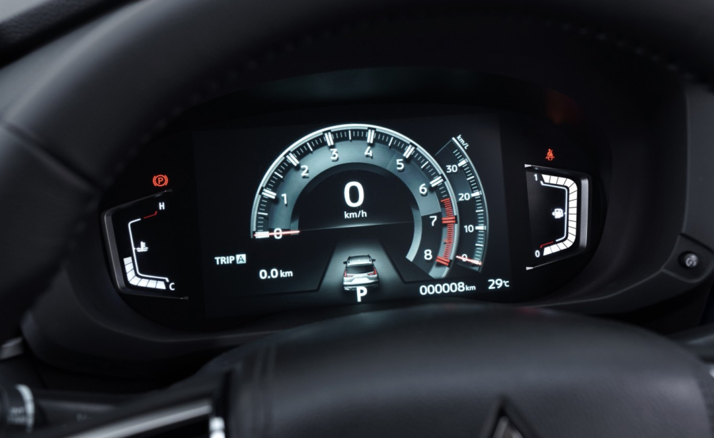Bảng đồng hồ kỹ thuật số mới của Mitsubishi Xpander Cross 2023