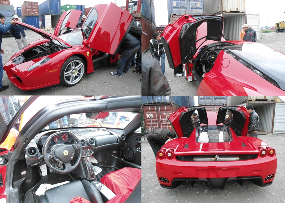 Trước Koenigsegg Agera R BLT, siêu phẩm Ferrari Enzo cũng đã từng ghé thăm tại Việt Nam