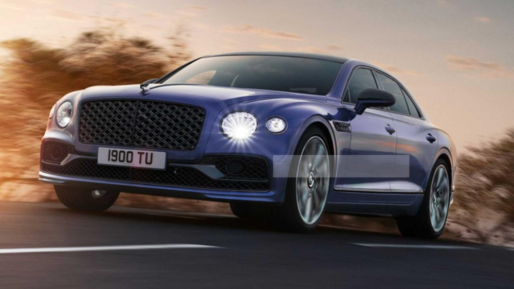 Quên các chi tiết mạ crôm lấp lánh đi, Bentley Flying Spur Mulliner Blackline sẽ là xu hướng chơi xe của 2023