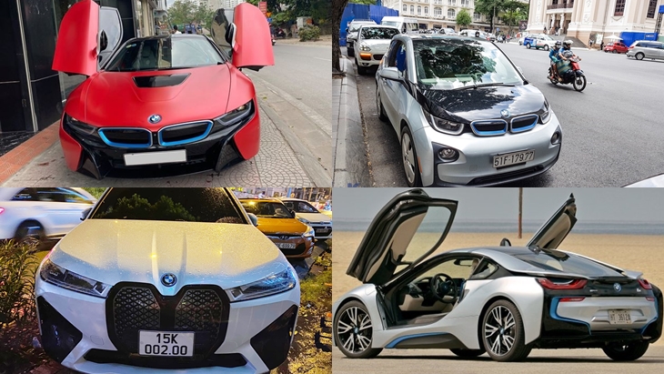 Dàn xe BMW i tại Việt Nam, i3 và iX chỉ đúng 1 xe, i8 có số lượng trên 45 chiếc Dàn xe BMW i tại Việt Nam, i3 và iX chỉ đúng 1 xe, i8 có số lượng trên 45 chiếc