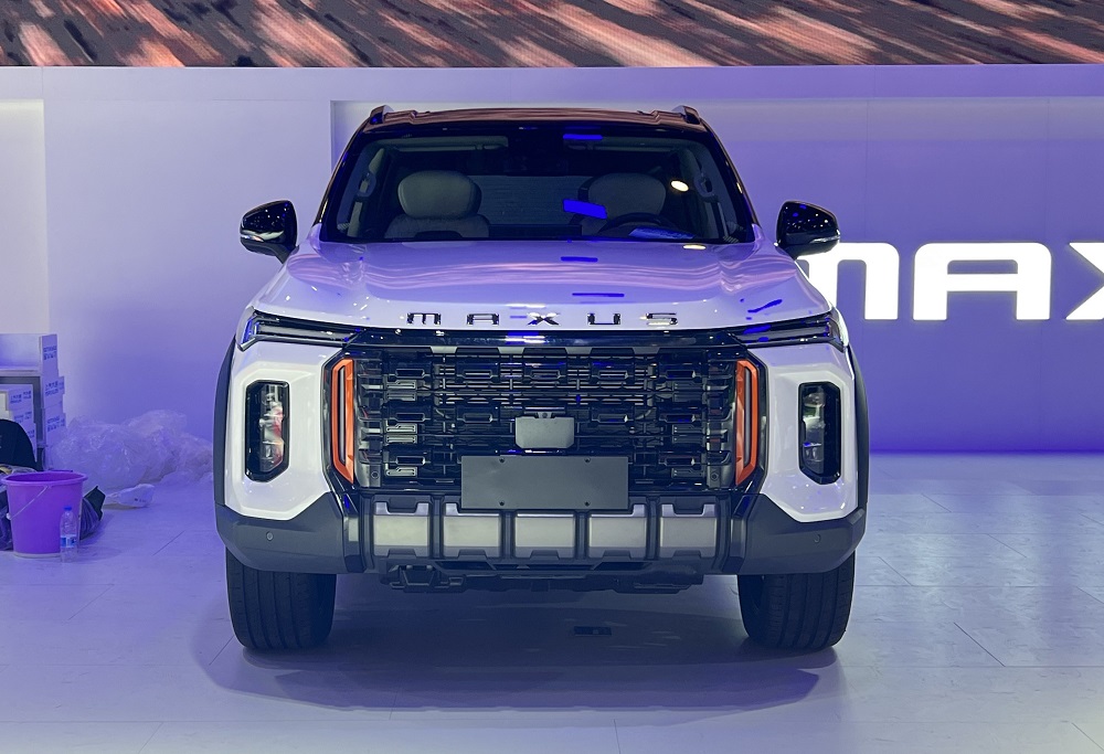 Thiết kế đầu xe của MAXUS Territory 2023 giống với Hyundai Palisade Thiết kế đầu xe của MAXUS Territory 2023 giống với Hyundai Palisade