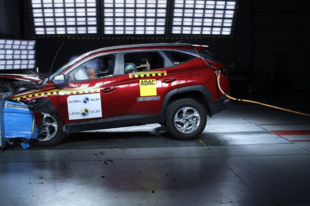 Hyundai Tucson 2022 tiếp tục gây lo ngại vì bị đánh giá 0 sao về an toàn
