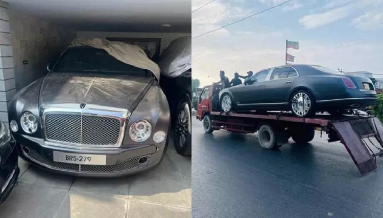 Chiếc Bentley Mulsanne bị ăn trộm tại Anh được tìm thấy ở nơi cách hàng nghìn cây số
