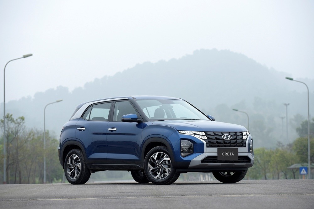Hyundai Creta vẫn đứng thứ 2 trong bảng xếp hạng dù doanh số tiếp tục giảm