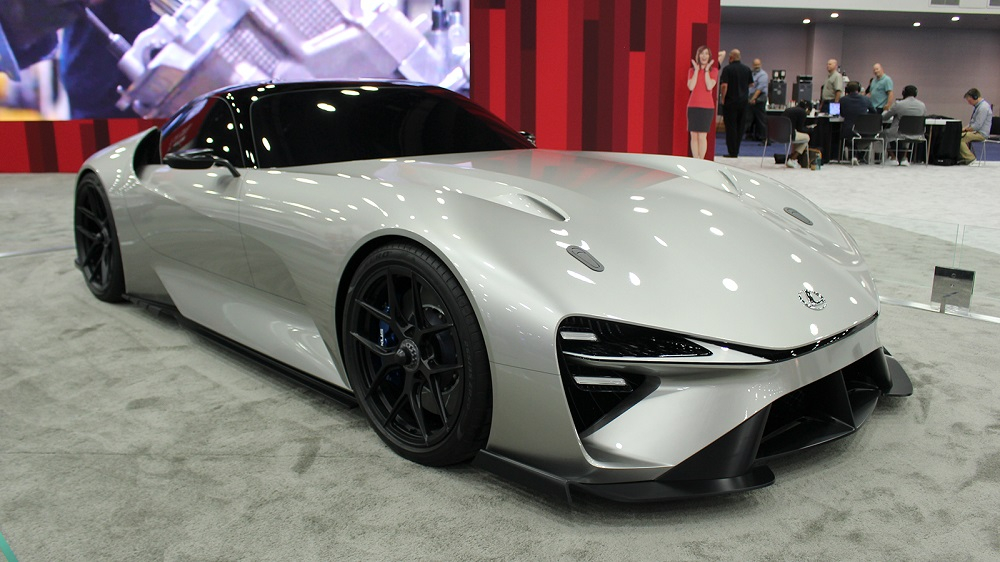 Cận cảnh thiết kế ngoài đời thực của Lexus Electrified Sport Concept