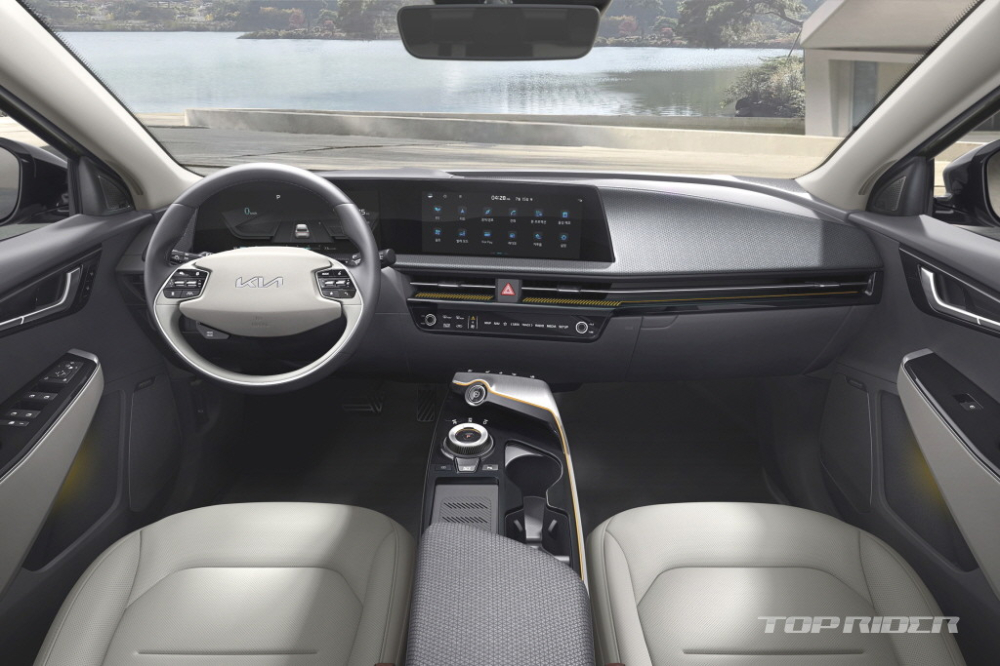 Nội thất của Kia EV6 2023 sẽ yên tĩnh hơn nhờ kính cửa sổ cách âm ở hàng ghế thứ hai