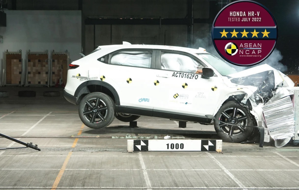 Không chỉ BR-V, Honda HR-V 2022 cũng đạt chứng nhận 5 sao an toàn của ASEAN NCAP Không chỉ BR-V, Honda HR-V 2022 cũng đạt chứng nhận 5 sao an toàn của ASEAN NCAP