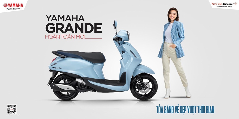 Xe Máy Yamaha Grande 2019 Bản Tiêu Chuẩn  Trắng  Xe tay ga
