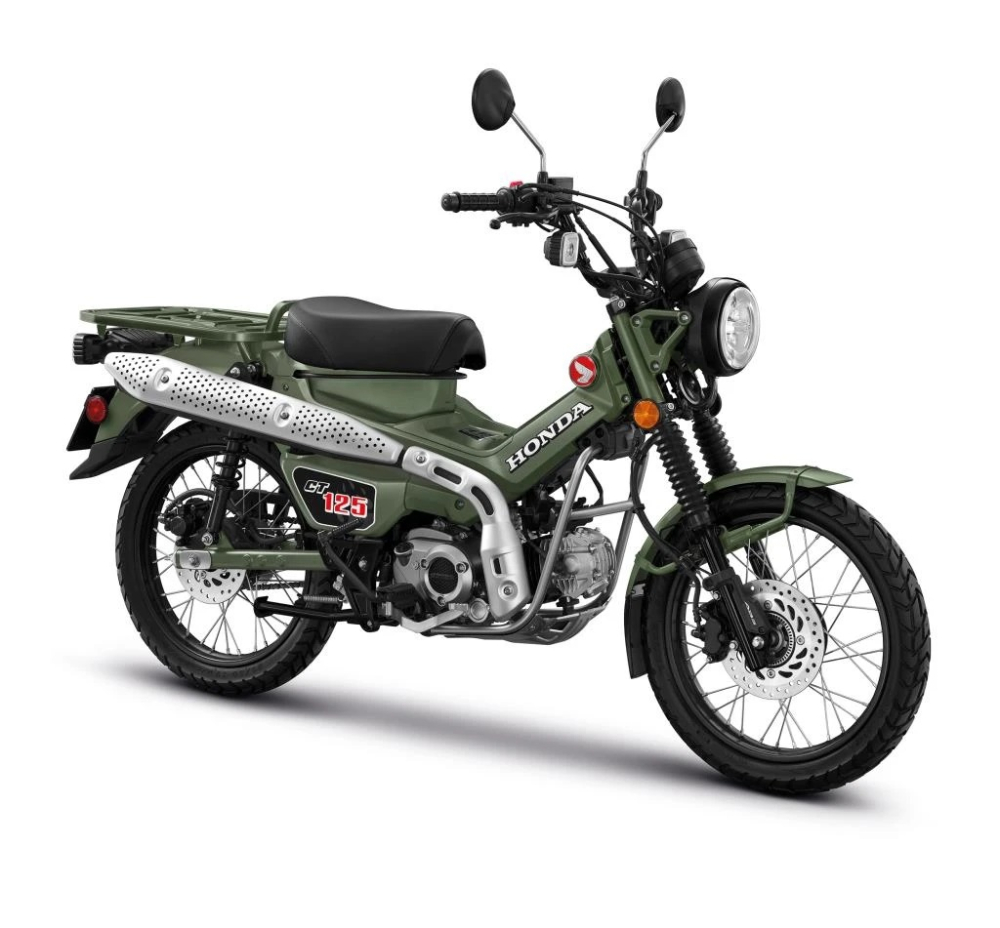 Honda CT125 2022 màu xanh lá