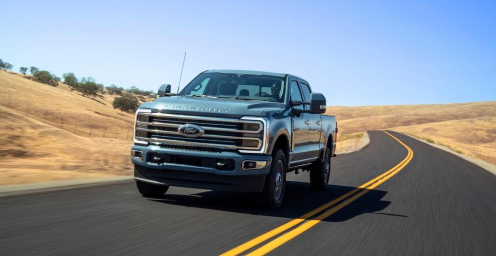 Vén màn xe bán tải hạng nặng Ford Super Duty 2023 Vén màn xe bán tải hạng nặng Ford Super Duty 2023
