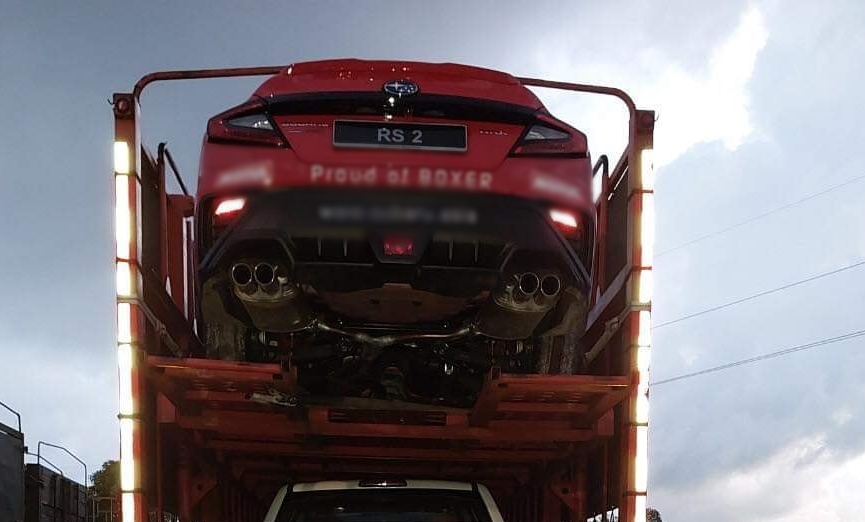 Thực hư thông tin xe Subaru WRX thế hệ mới nằm trên xe lồng để về đại lý trưng bày Thực hư thông tin xe Subaru WRX thế hệ mới nằm trên xe lồng để về đại lý trưng bày