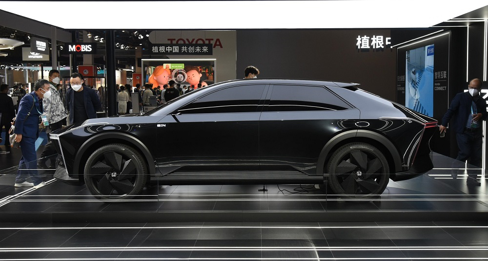 Thiết kế sườn xe của Honda e:N2 Concept Thiết kế sườn xe của Honda e:N2 Concept