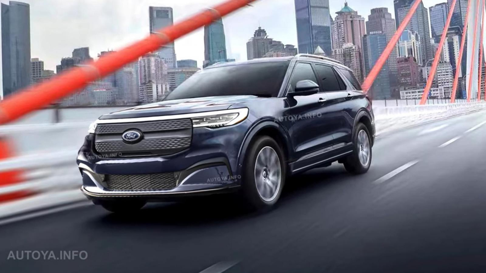 Ngắm trước thiết kế Ford Explorer thuần điện qua ảnh đồ họa CGI Ngắm trước thiết kế Ford Explorer thuần điện qua ảnh đồ họa CGI