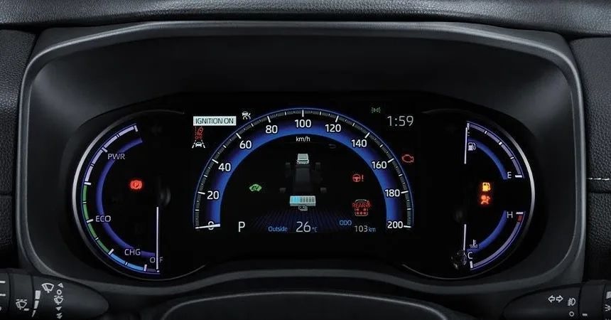 Bảng đồng hồ của Toyota Innova 2023 bản cao cấp Bảng đồng hồ của Toyota Innova 2023 bản cao cấp
